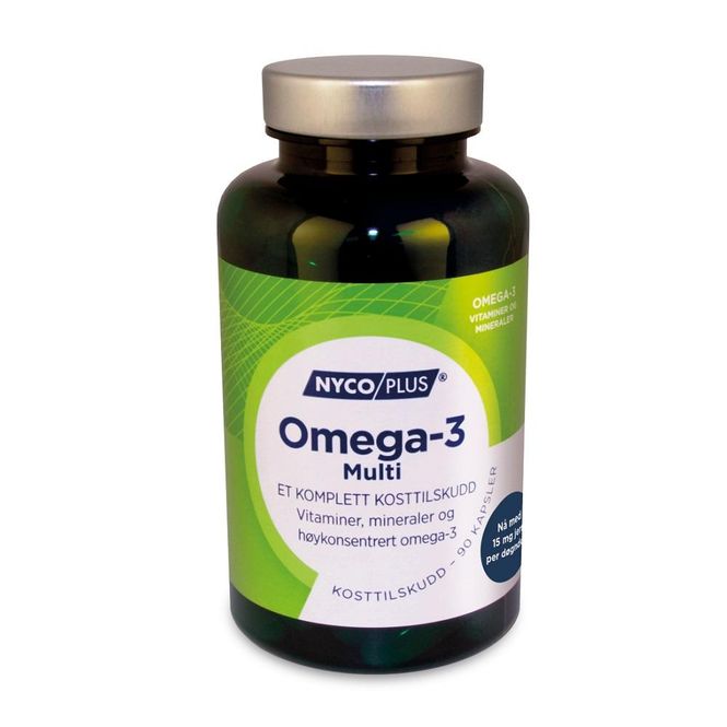 Hovedbilde Nycoplus omega-3 multi kapsel 90 stk