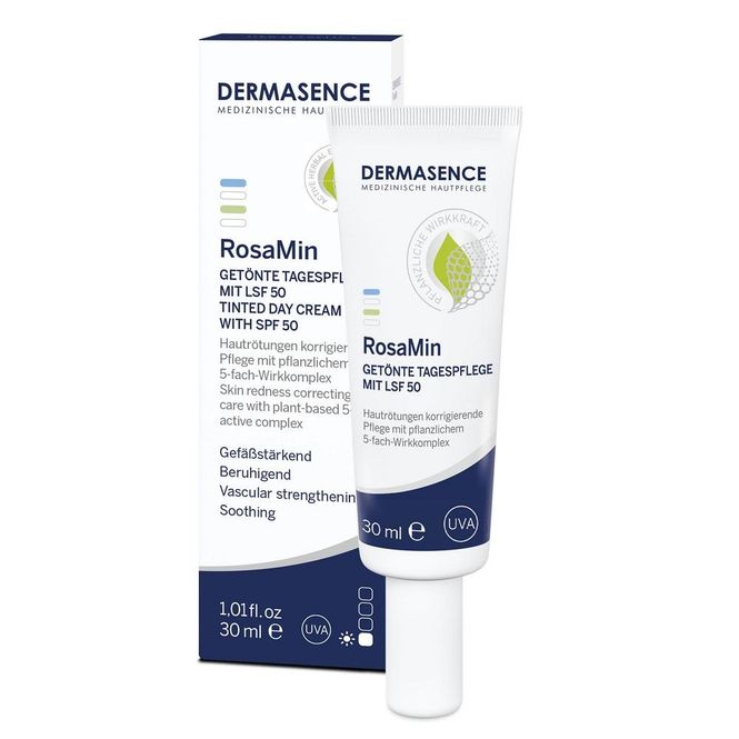 Hovedbilde Dermasence RosaMin farget dagkrem SPF 50 30 ml