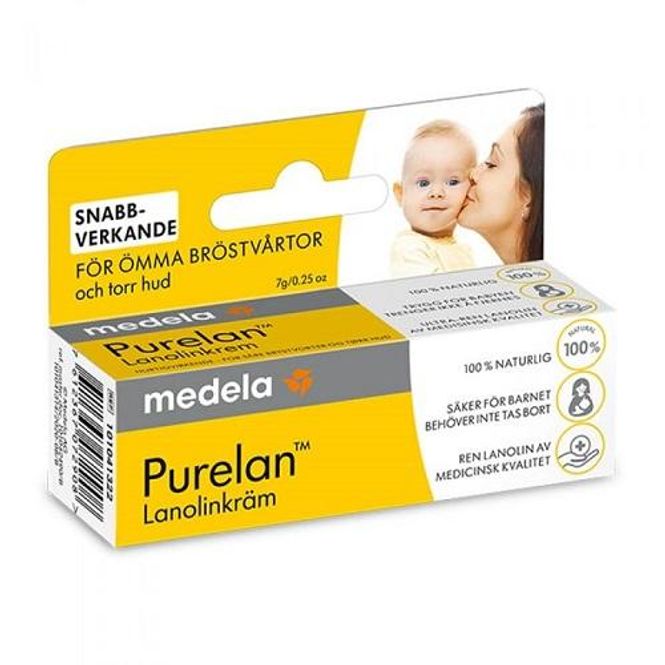 Hovedbilde Medela purelan brystvorte krem 7 gram