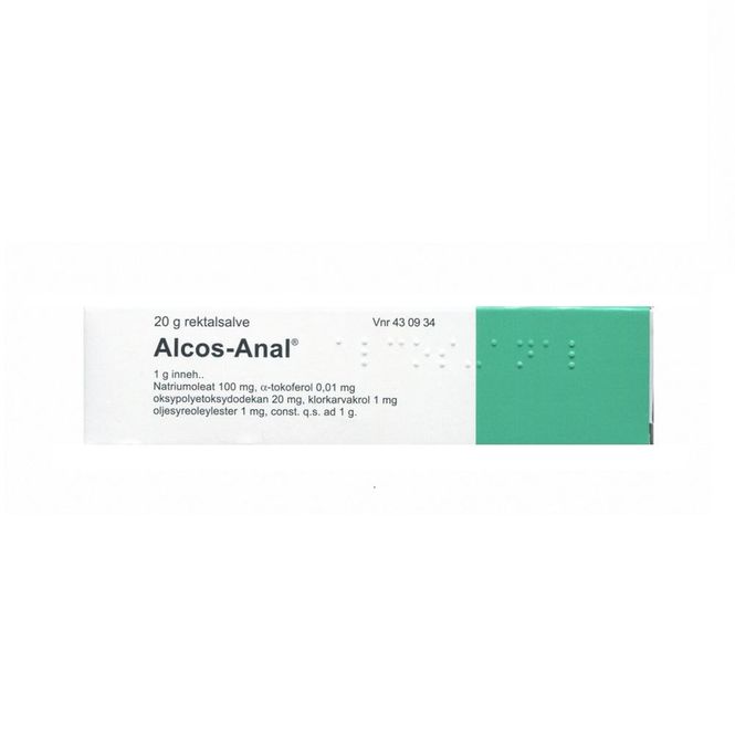 Hovedbilde Alcos-anal salve 20 gram