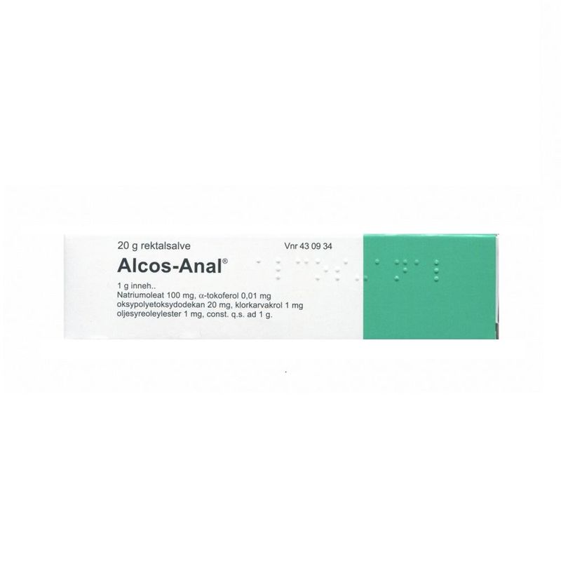 Alcos-anal salve 20 gram