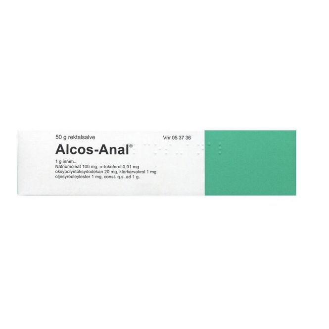 Hovedbilde Alcos-anal salve 50 gram
