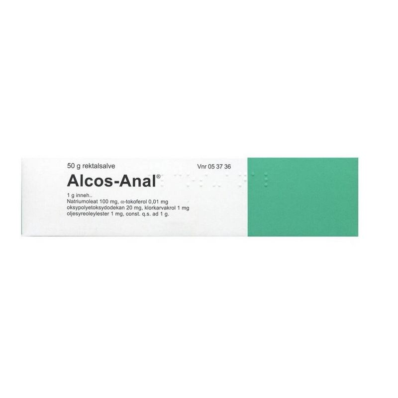Alcos-anal salve 50 gram