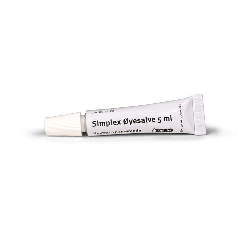 Simplex øyesalve 5 gram