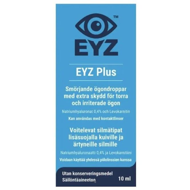 Hovedbilde Eyz plus øyedråper 10 ml