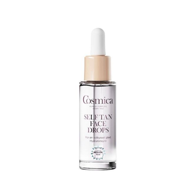 Hovedbilde Cosmica sun selftan face drop up 30 ml