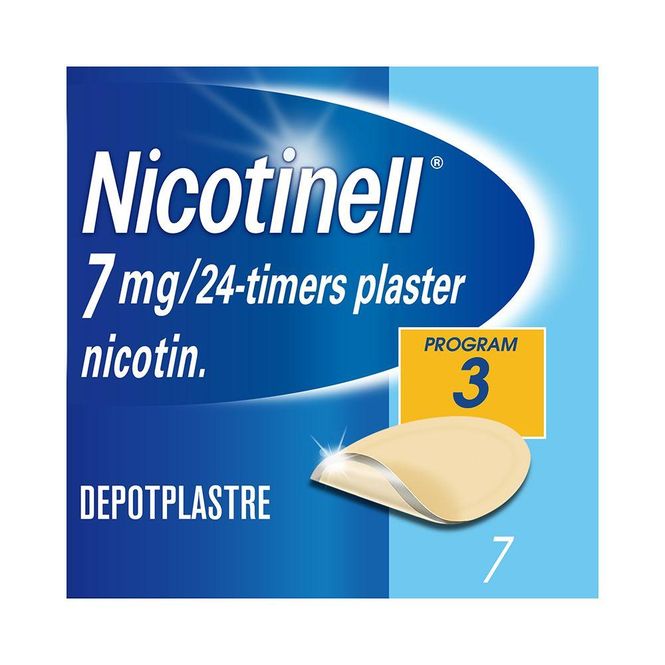 Hovedbilde Nicotinell depot plast 7 mg/24t 7 stk