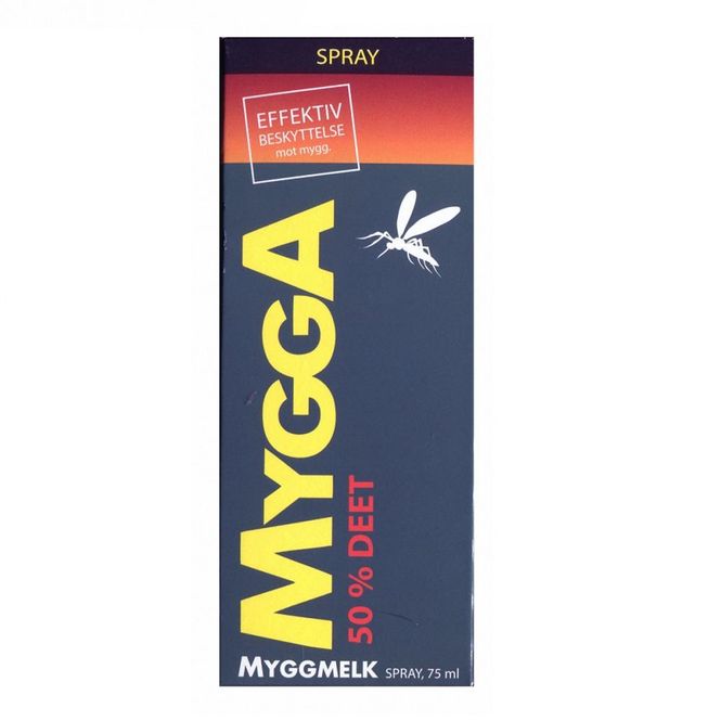 Hovedbilde Mygga spray 50% deet 75 ml
