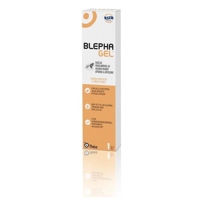 Hovedbilde Blephagel steril gel u/konserveringsmiddel 30 gram