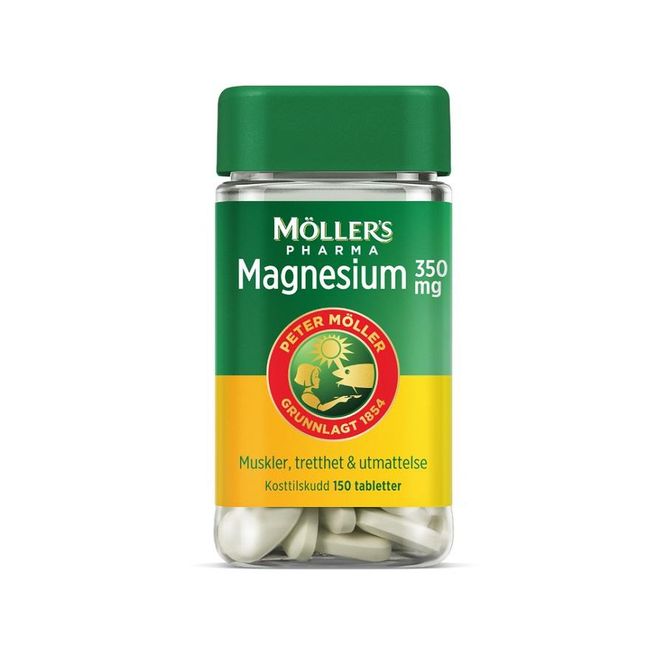 Hovedbilde Møllers magnesium tablett 350 mg 150 stk
