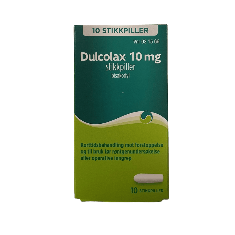 Dulcolax 10 mg 10 stikkpiller