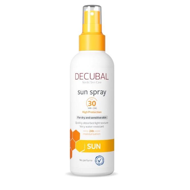 Hovedbilde Decubal sun spray SPF30 u/parfyme 180 ml