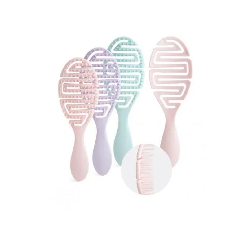 AQC IDC flexible detangling hårbørst grønn 1 stk