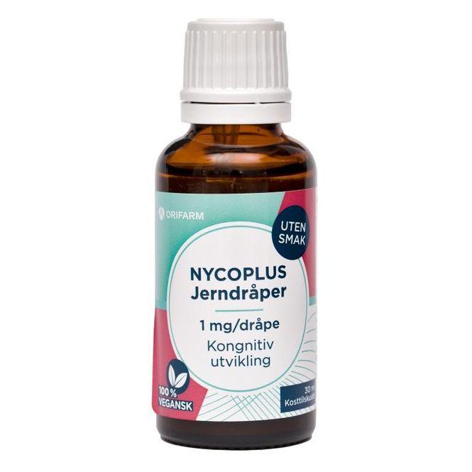 Hovedbilde Nycoplus jerndråper 1 mg/dråpe 30 ml 