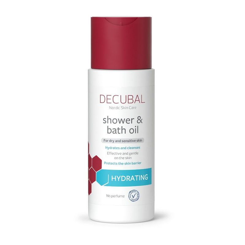 Decubal hydrating shower & bath oil 200 ml