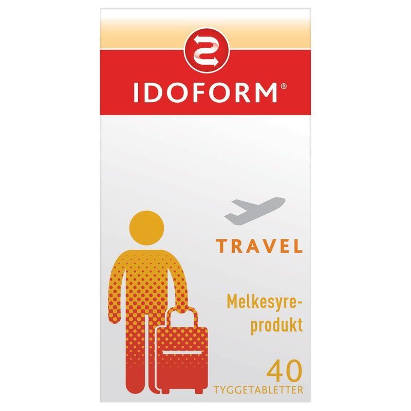 Idoform travel tablett 40 stk