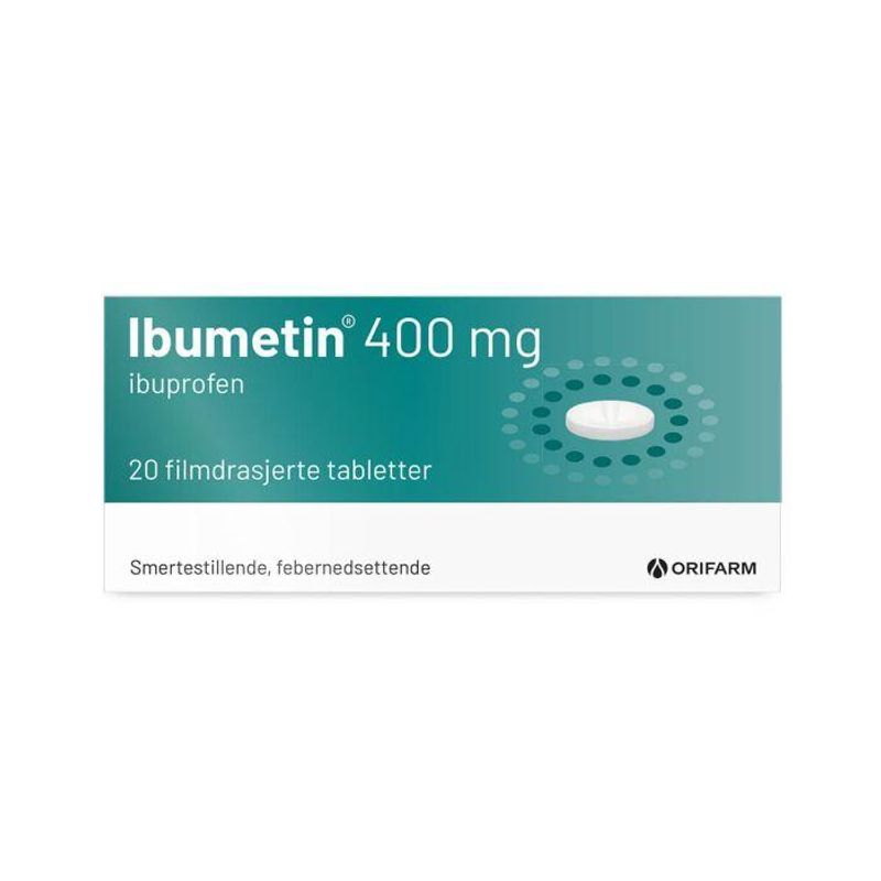Ibumetin 400 mg 20 tabletter