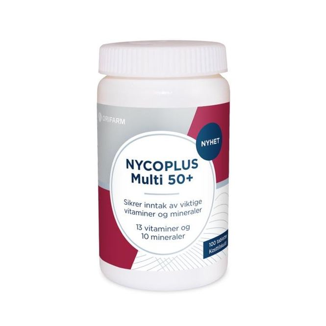 Hovedbilde Nycoplus multi 50+ tablett 100 stk