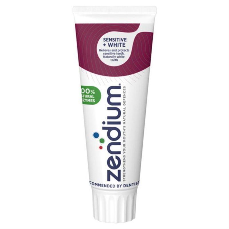 Zendium sensitive white tannkrem 75 ml