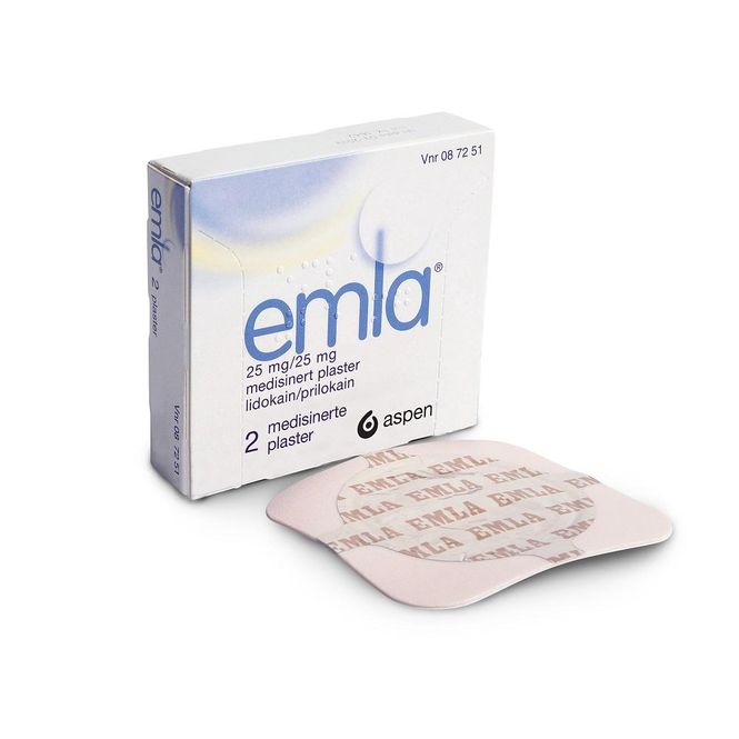 Hovedbilde Emla plaster 2 stk