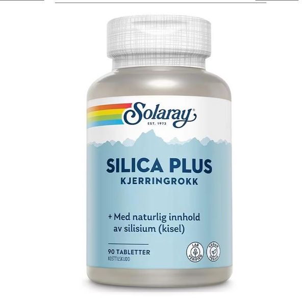 Hovedbilde Solaray silica plus veg tablett 90 stk