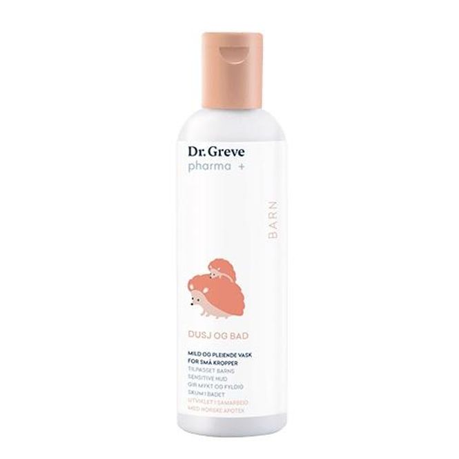 Hovedbilde Dr Greve pha barn dusj og bad 200 ml