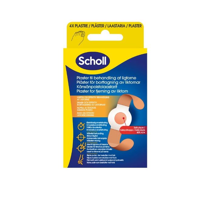 Hovedbilde Scholl plaster liktorn 4 stk
