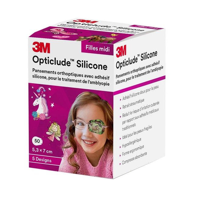 Hovedbilde Opticlude øyelapp sil jent mid 50 stk
