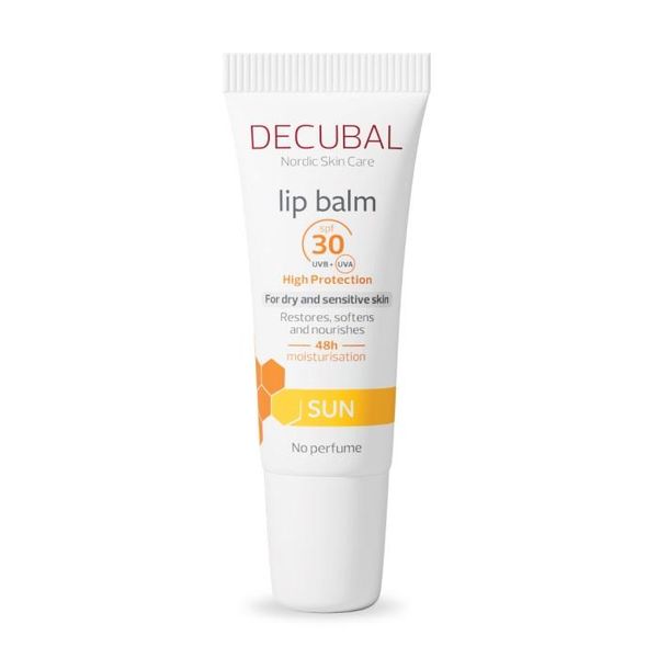 Hovedbilde Decubal lip balm SPF30 10 ml