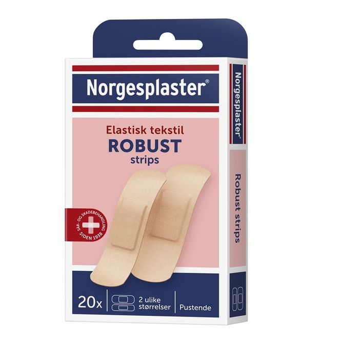 Hovedbilde Norgesplaster robust ass 20 plaster