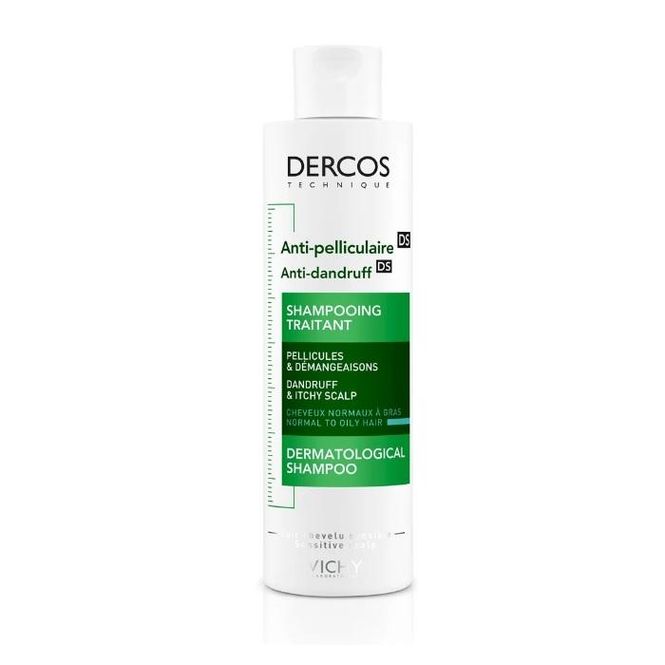 Hovedbilde Vichy dercos sjampo flass/fett 200 ml