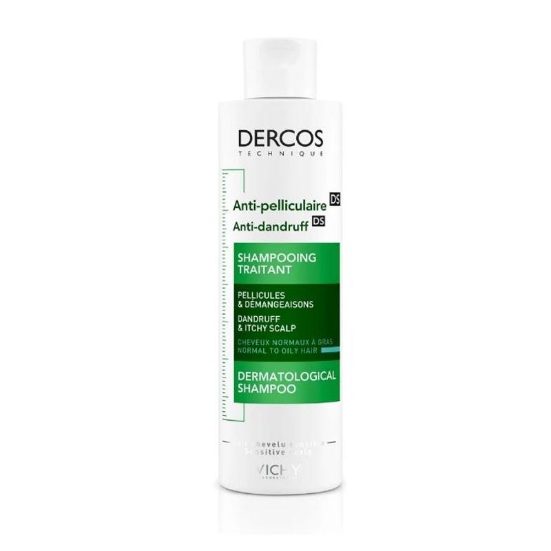 Vichy dercos sjampo flass/fett 200 ml